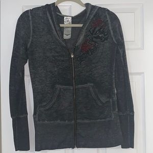 Crash and Burn zip up